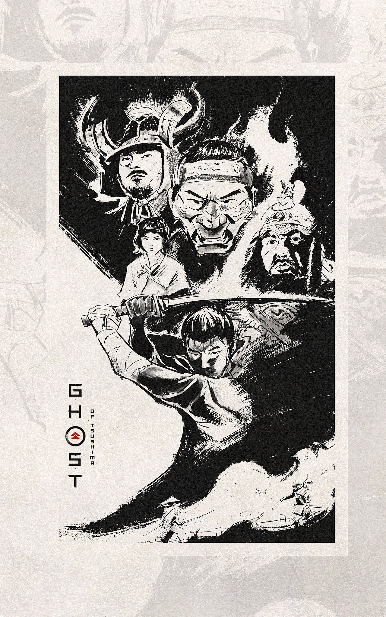 对马之魂（图ZMjg3Mzg2NTky） - 创作习作 - 站酷设计师任翀原创素材 - 站酷ZCOOL