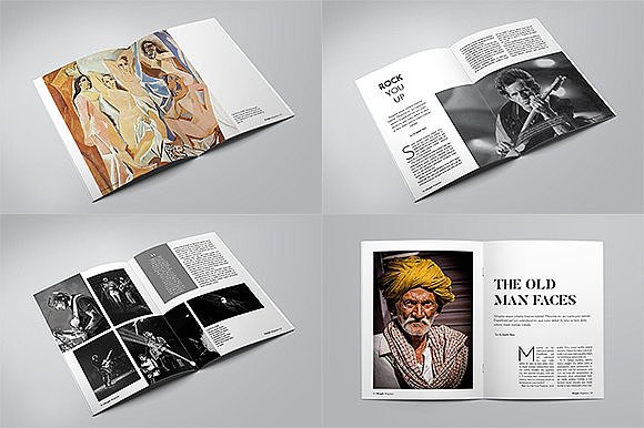 48页艺术图片画展展示画册模板（图ZOTQzMTU5MjQ=） - 书籍/画册 - 站酷设计师爱晴天原创素材 - 站酷ZCOOL