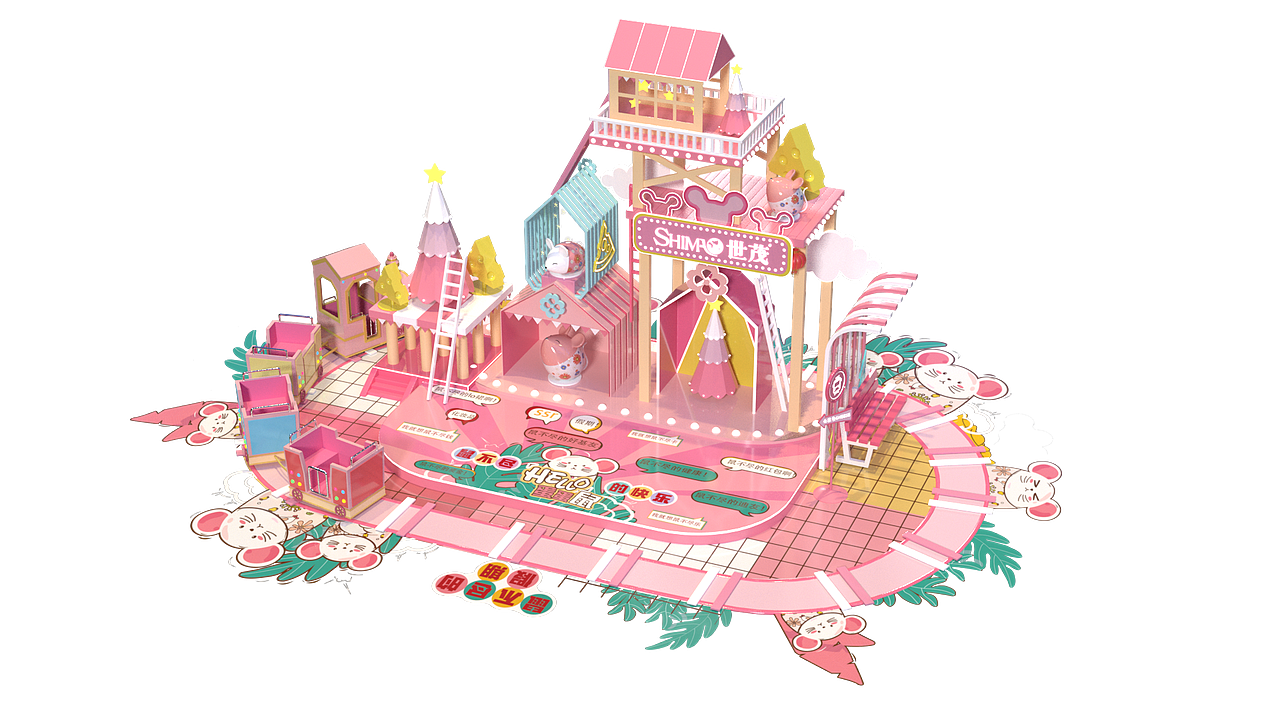 美陈设计（图ZMjAxMjcyODQ0） - 建筑/空间 - 站酷设计师river_lake原创素材 - 站酷ZCOOL
