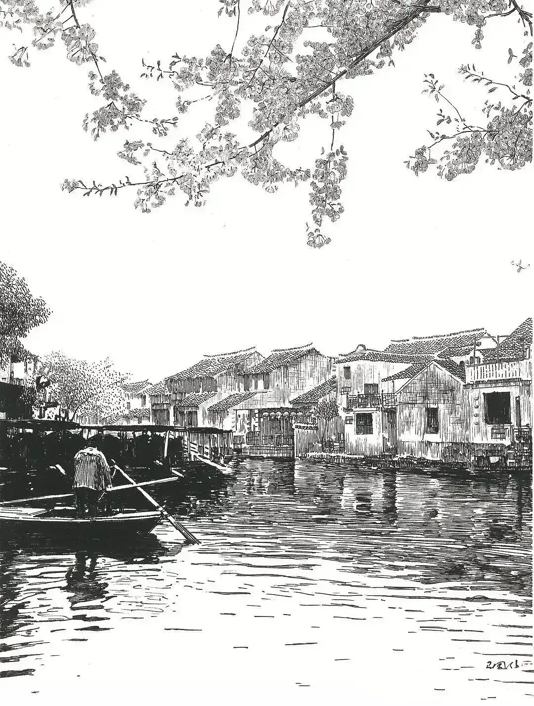 马国斌钢笔画展2021年12月30日下午4点广西柳州市图书