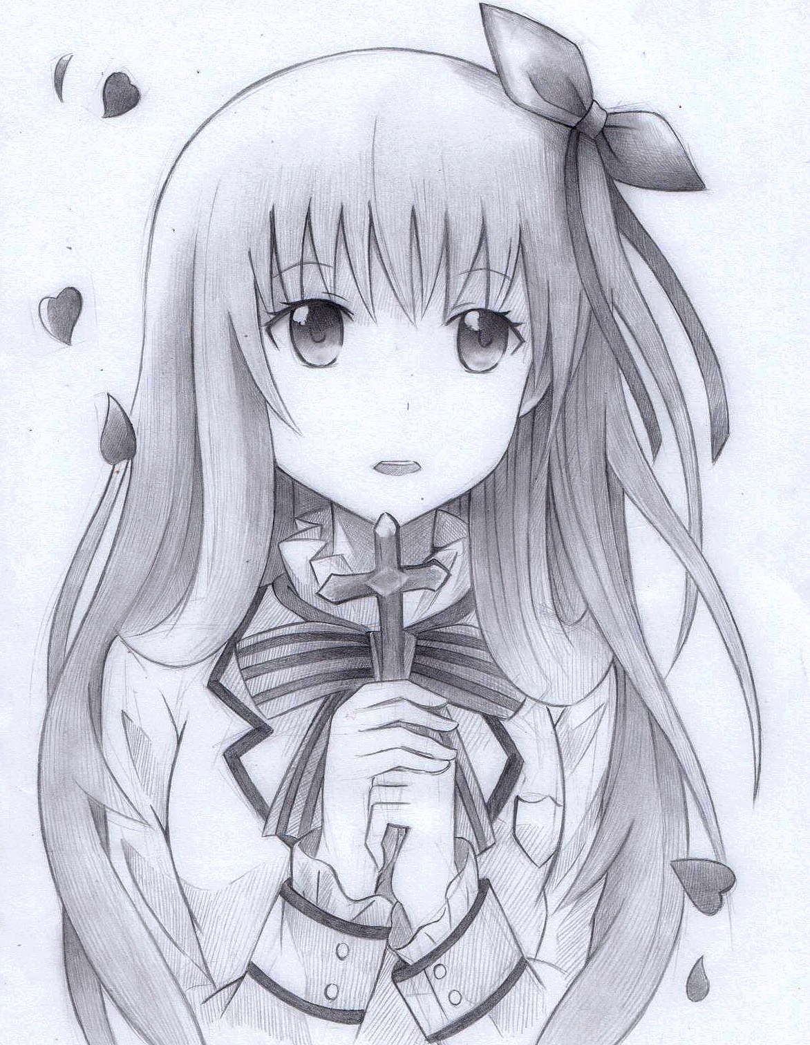 铅笔动漫画|动漫|单幅漫画|很喜欢画画的星星 - 原创作品 - 站酷