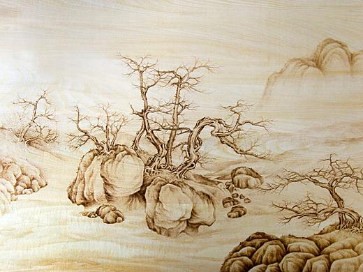 一幅画的诞生--江杰路作品