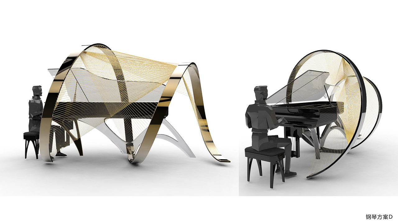 自己原创设计的几款钢琴