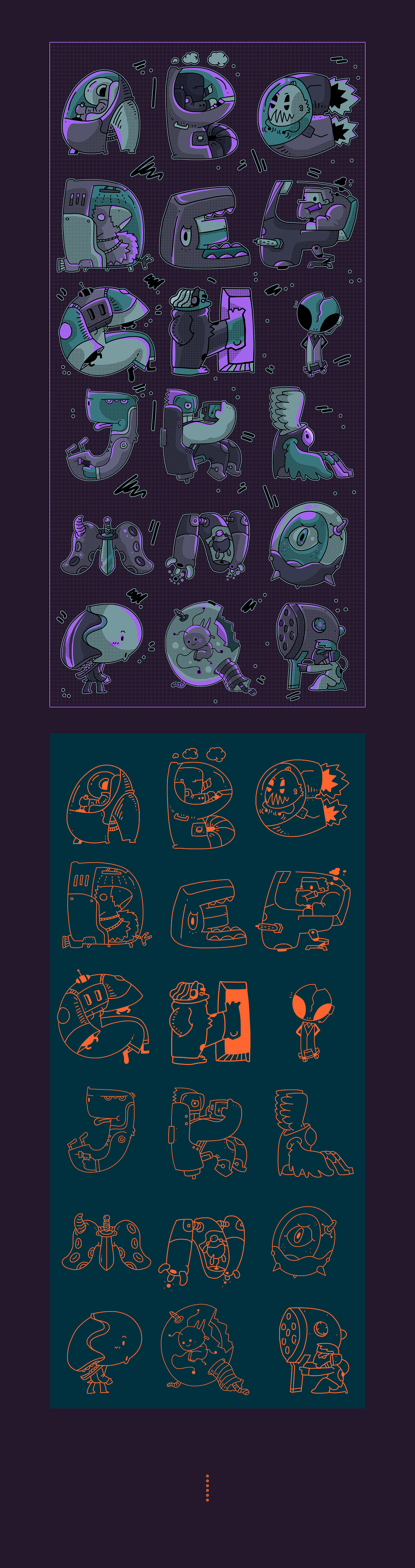 字母脑洞第二发（图ZMTA0ODM2Mzg4） - 概念设定 - 站酷设计师9523原创素材 - 站酷ZCOOL