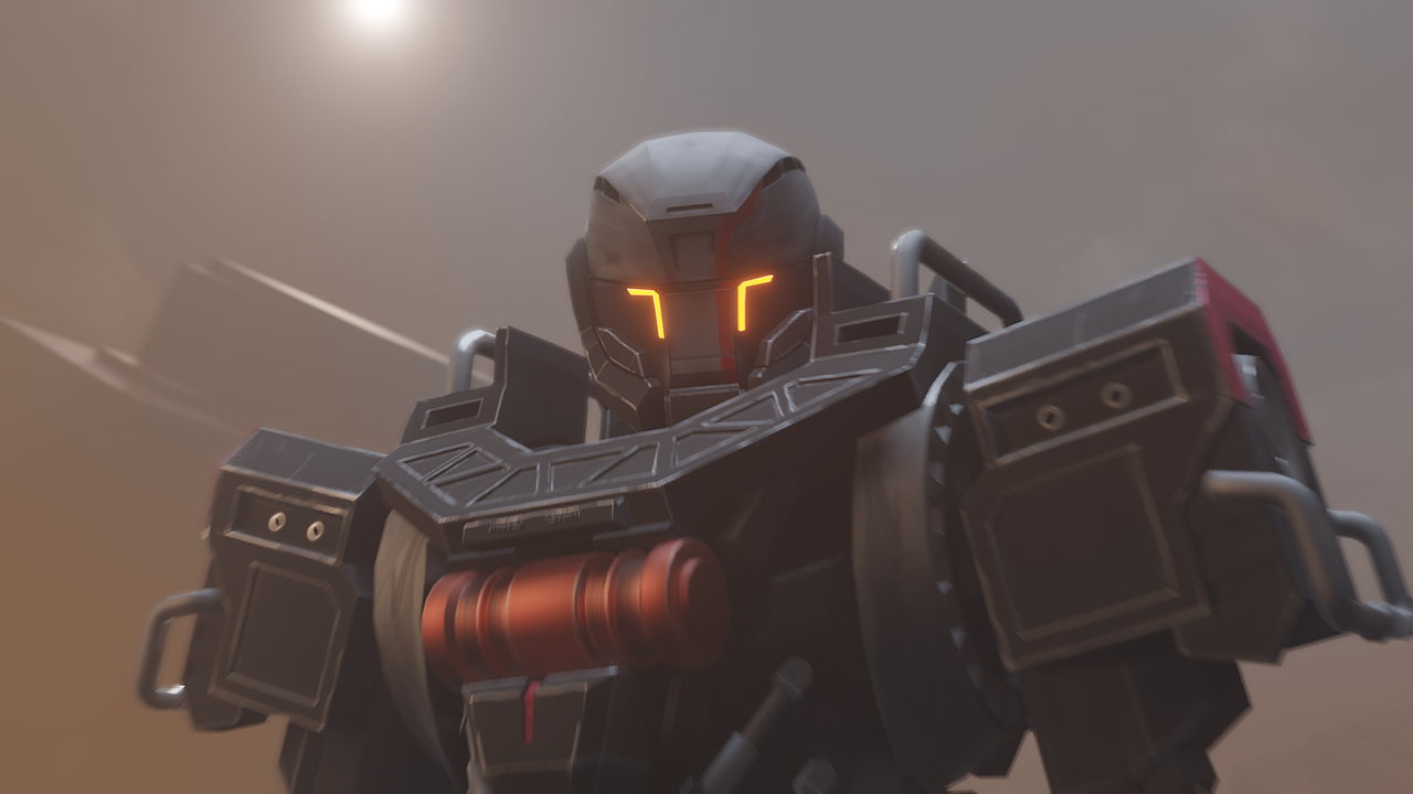 【灵笼重立体建模】展示动画,独立完成.