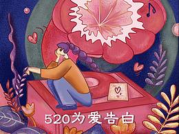 網(wǎng)易云520節(jié)日引導(dǎo)頁