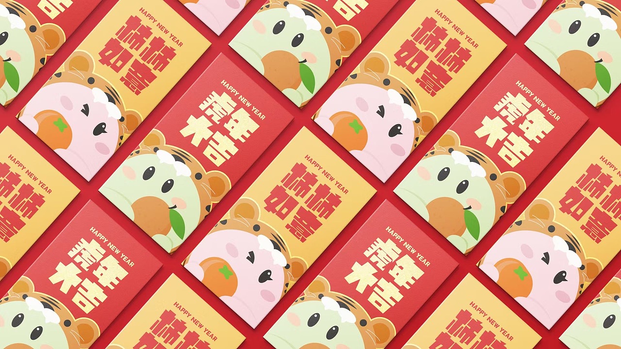 博羅青年2022年虎年紅包（圖ZMzA1NTAxNjMy） - IP形象 - 站酷設計師miu_繆桂良原創(chuàng)素材 - 站酷ZCOOL