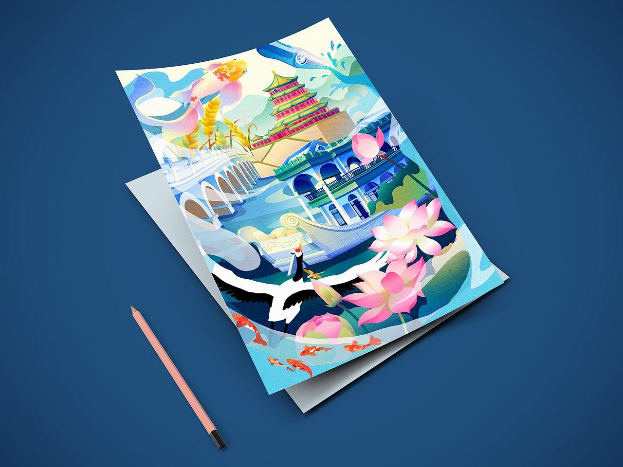 北京IP国风插画四季京城（图ZMzE0NzMyODI0） - 商业插画 - 站酷设计师Z_SHIYUN原创素材 - 站酷ZCOOL