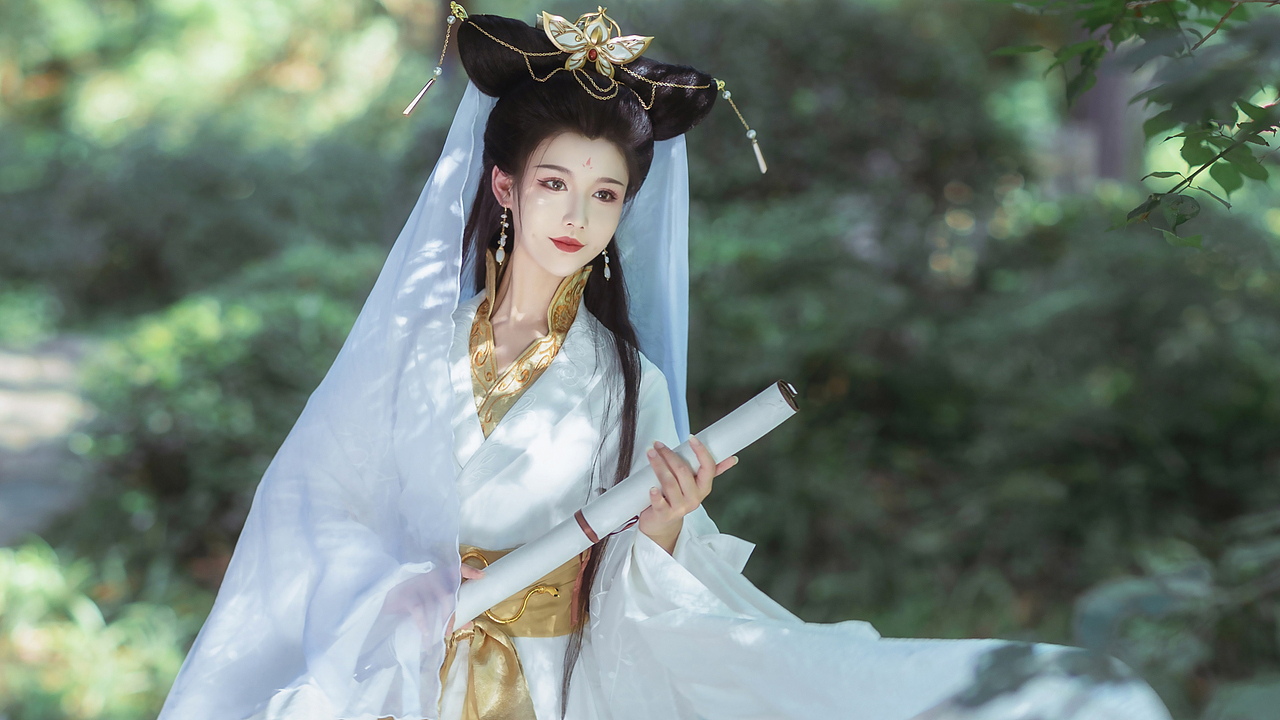 网络杂图《美人兮》见之不忘