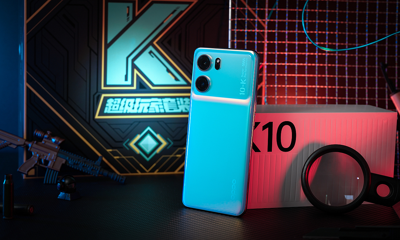 OPPO K10 冰魄蓝（图ZMjk4OTYzNTYw） - 产品摄影 - 站酷设计师ShouziVision原创素材 - 站酷ZCOOL