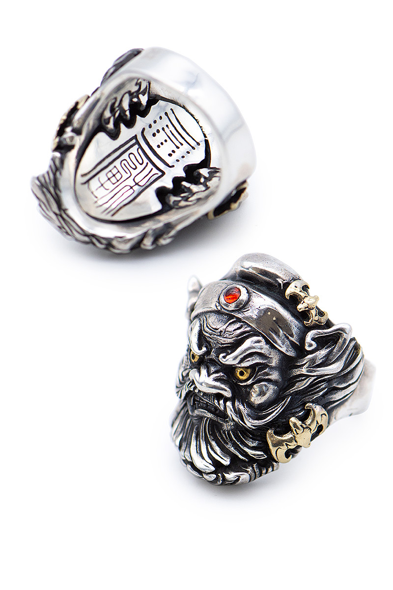 钟馗系列之戒指 零十原创设计 