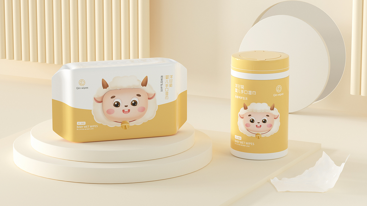 QIN湿巾品牌包装项目设计（图ZMjMzMzQxNDAw） - 包装 - 站酷设计师胡晓波设计原创素材 - 站酷ZCOOL