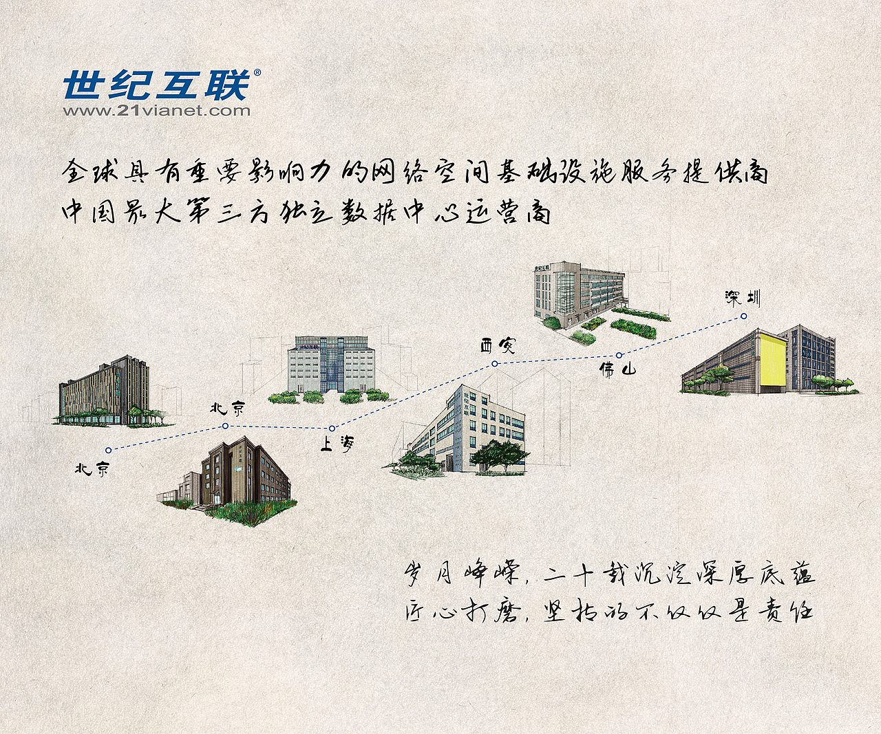 世纪互联手绘图以及三折页（图ZNzY5NjcxNTY=） - 宣传物料 - 站酷设计师极道工作室原创素材 - 站酷ZCOOL