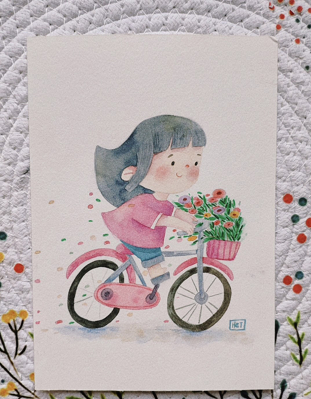 迎着风 去逐梦（图ZMzQ5ODQxNTcy） - 儿童插画 - 站酷设计师_壶阿汤_原创素材 - 站酷ZCOOL