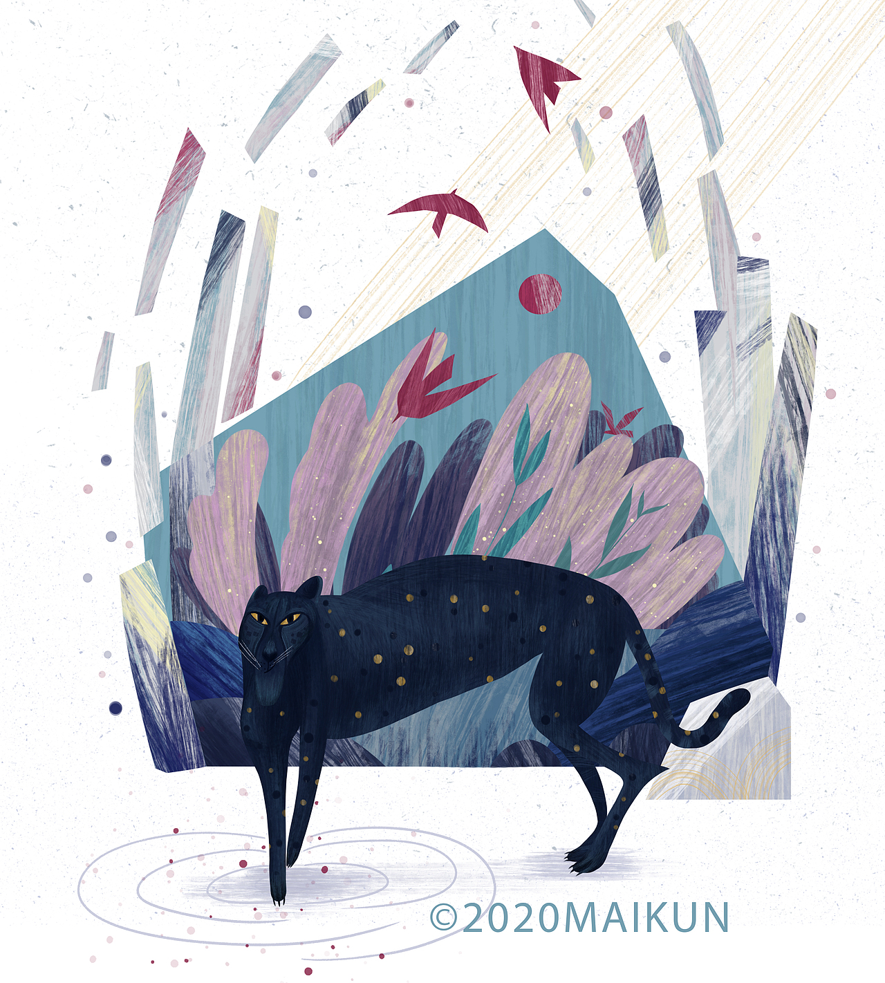 虎，豹，（圖ZMjQxNjY4Njg0） - 創(chuàng)作習(xí)作 - 站酷設(shè)計(jì)師o麥昆o原創(chuàng)素材 - 站酷ZCOOL