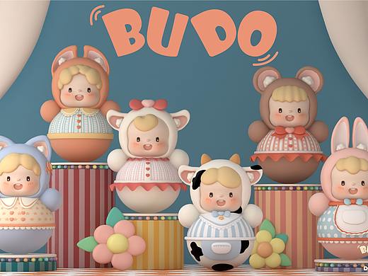 BUDO潮玩设计—摩点潮玩大赛