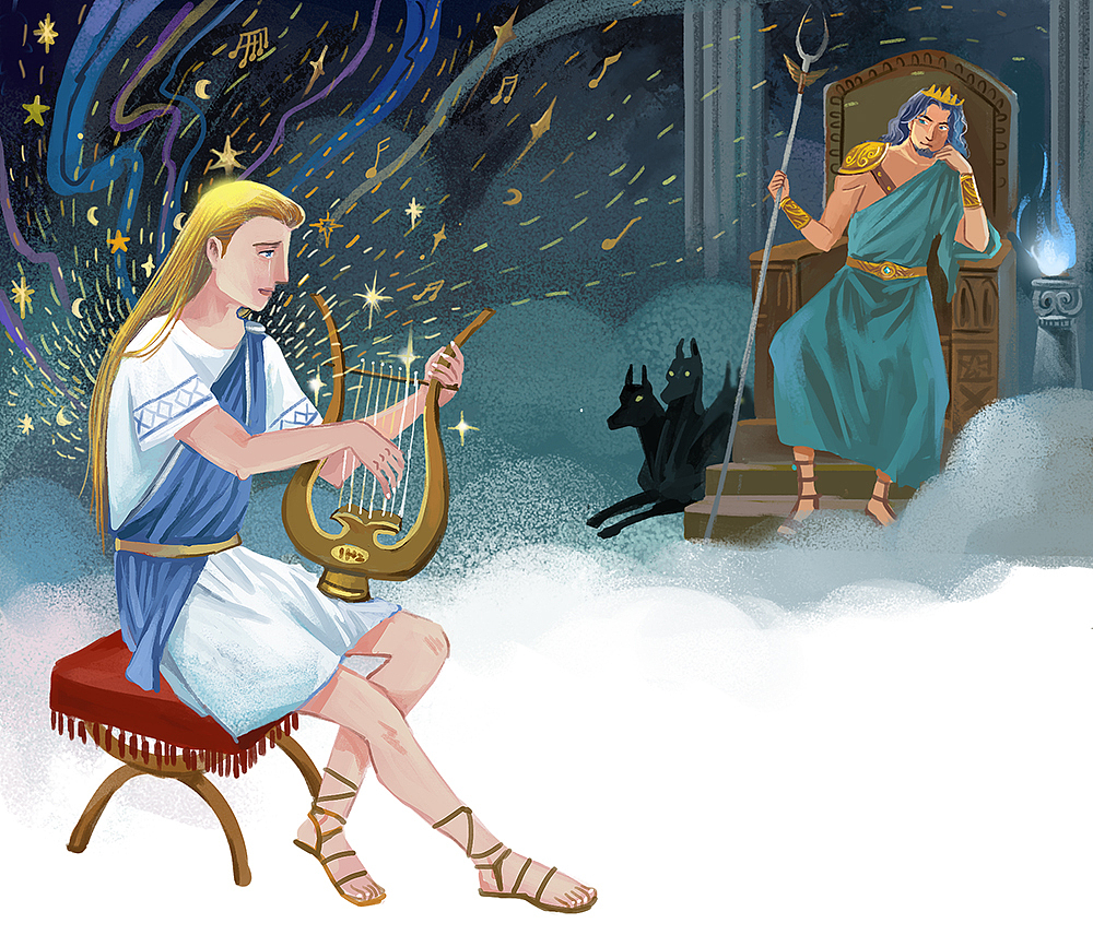 《古希腊神话》插图_ameilili-站酷zcool