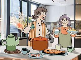 相同的空间、不同的生活