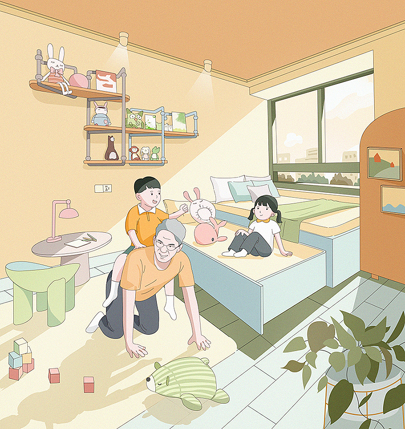 地产插画（图ZMjEzMTcyMTcy） - 商业插画 - 站酷设计师小小雪F原创素材 - 站酷ZCOOL