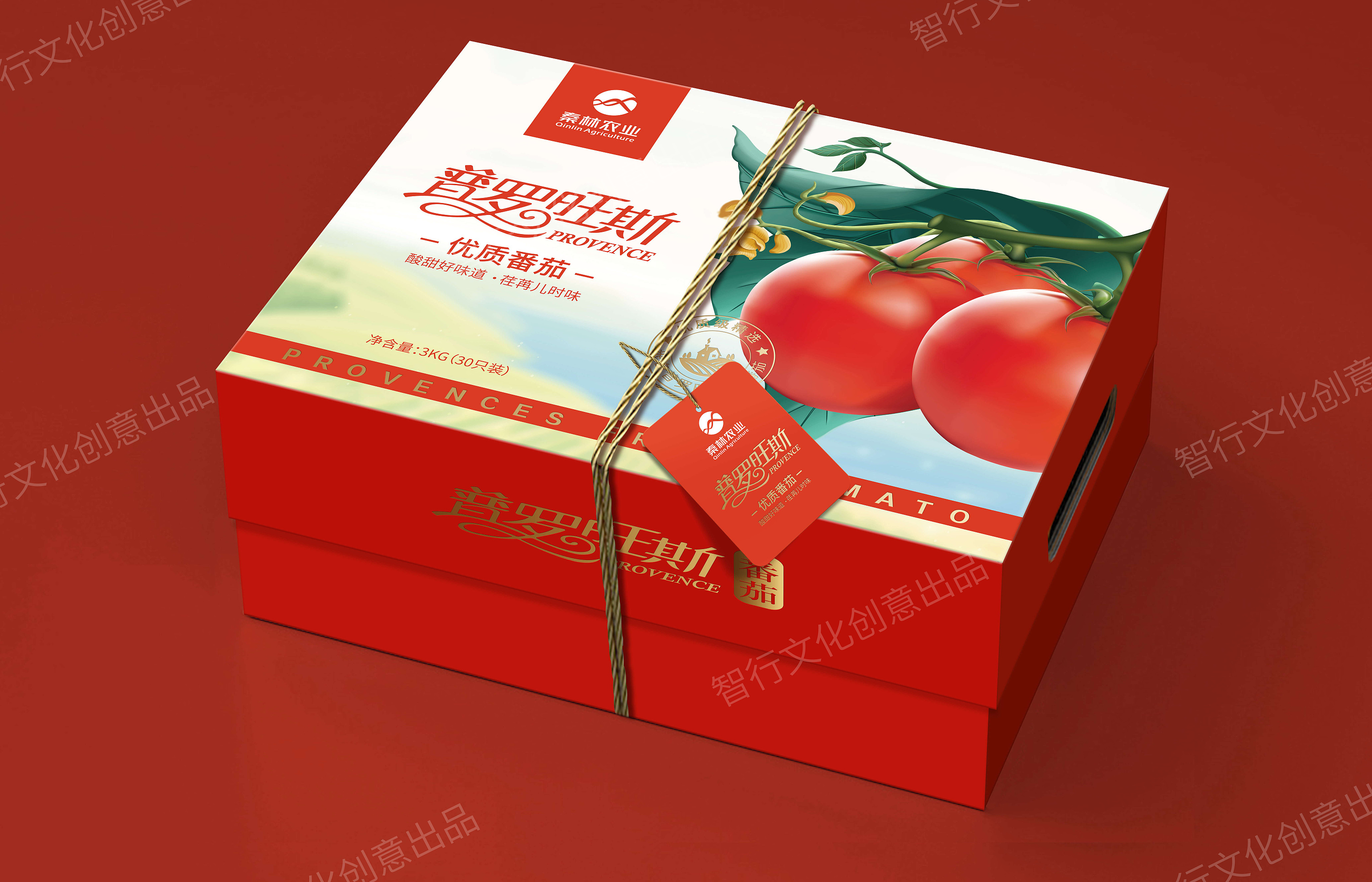 普罗旺斯番茄礼盒|平面|包装|快乐蛙呀 - 原创作品 - 站酷 (zcool)