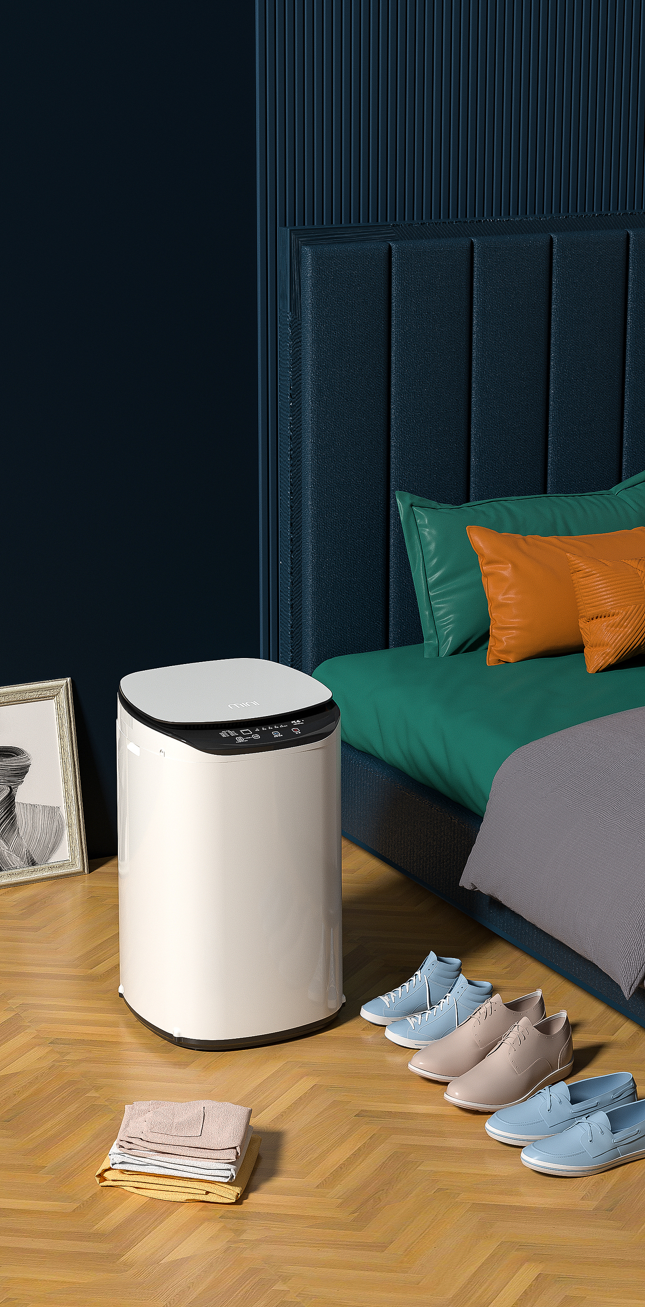 近期渲染作品（冰柜·洗衣机·洗鞋机）（图ZMjUyMjExNjA0） - 产品 - 站酷设计师Pattern芩川原创素材 - 站酷ZCOOL