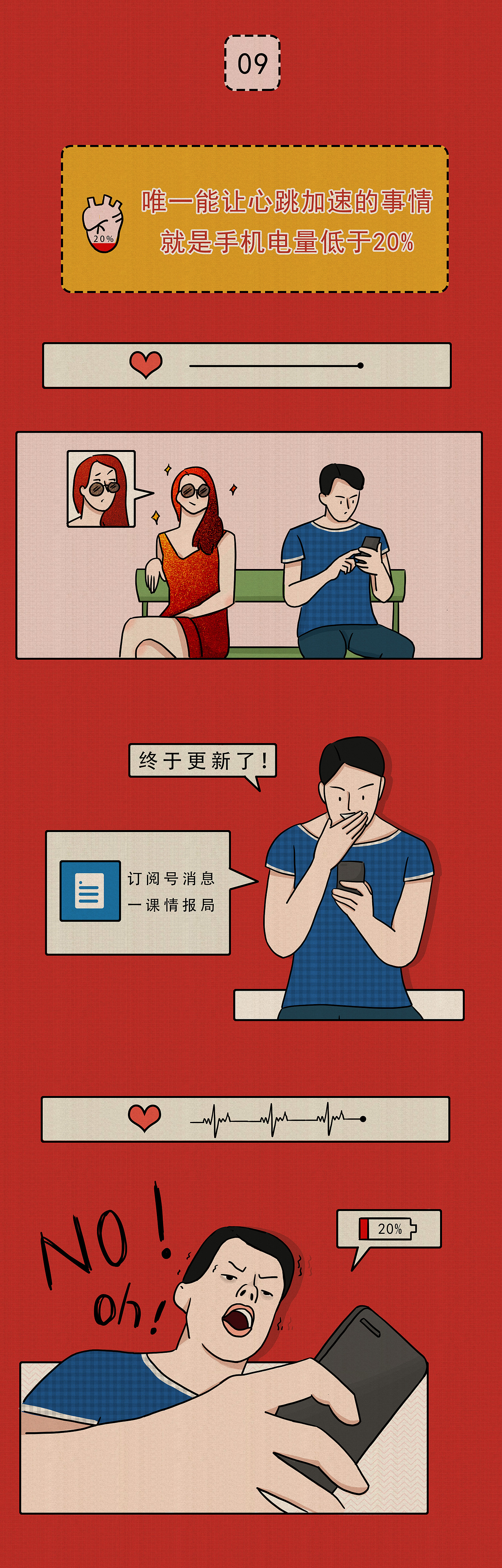 《单身太久会有哪些表现》条漫