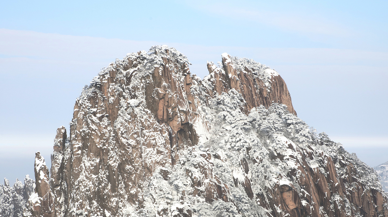 瑞雪黄山（图ZNDE5MzAxOTI=） - 风光摄影 - 站酷设计师平波狂澜原创素材 - 站酷ZCOOL