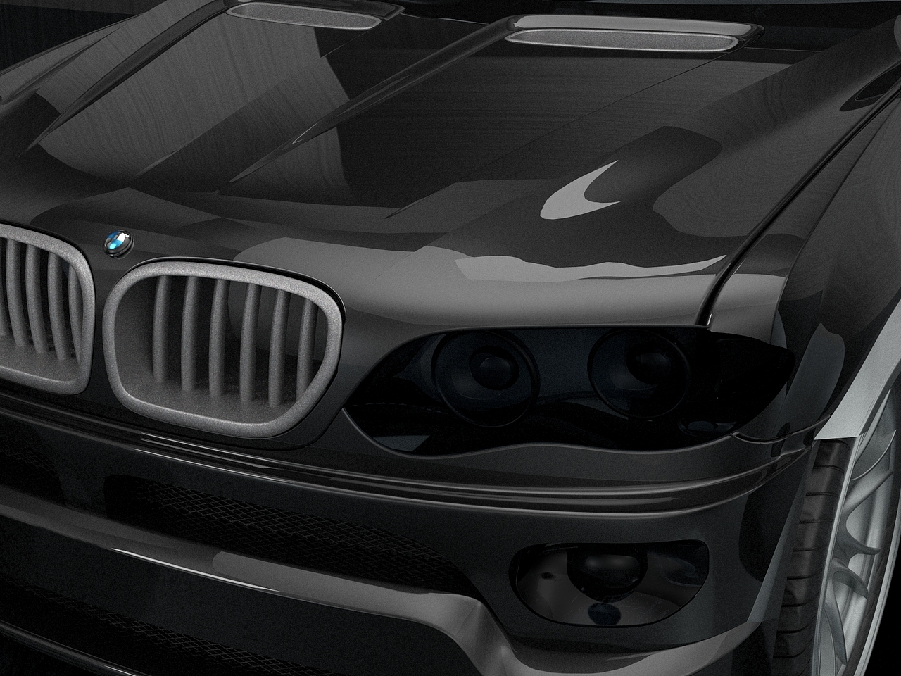 汽车建模 炫酷渲染