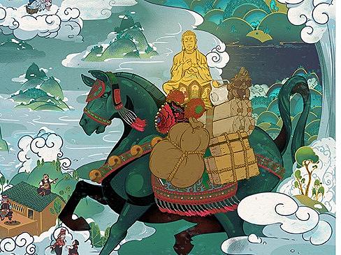 茶马古道海报设计（个人主页-ZMzkxMTM4Njg=） - 商业插画 - 站酷设计师AIRaven原创素材 - 站酷ZCOOL