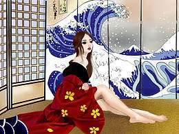 女