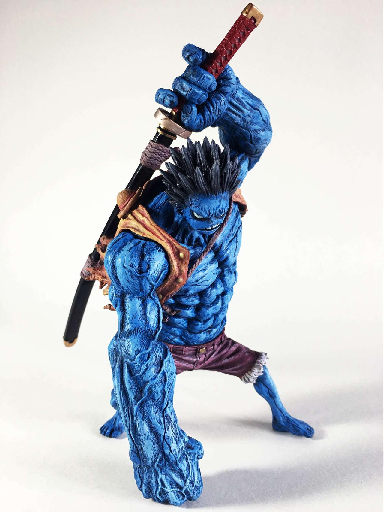 杜老湿重涂 海贼王 造型王梦魇路飞|手工艺|手办/模玩|dyn0429 - 原创