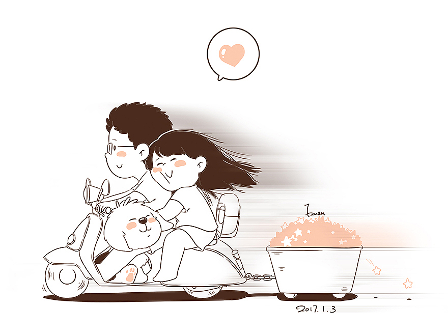 用画记录生活10（图ZNjg3NzUxNjA=） - 短篇/格漫 - 站酷设计师芥末小E原创素材 - 站酷ZCOOL