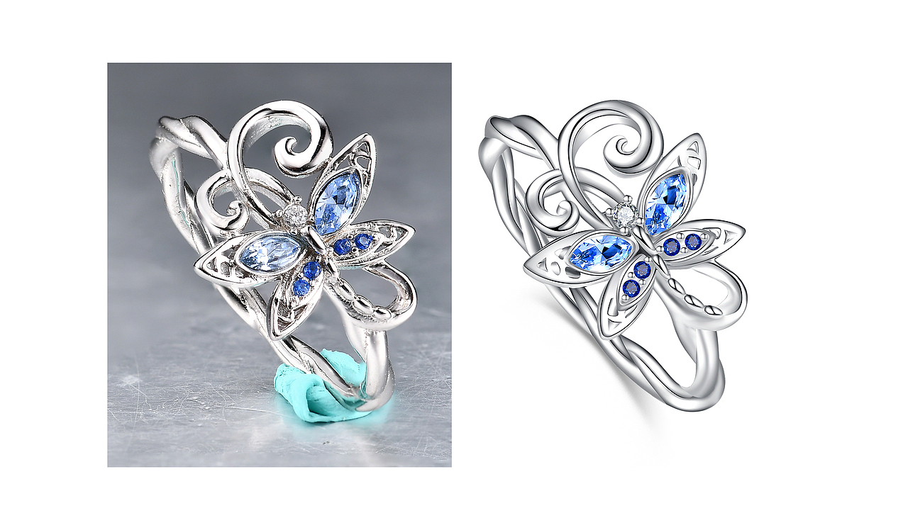 珠宝首饰精修,把银修成k金;