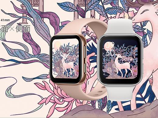 万物皆可盘 - OPPO Watch 表盘创意设计（个人主页-ZNDM5MDg0MjA=） - 主题/皮肤 - 站酷设计师知更社原创素材 - 站酷ZCOOL