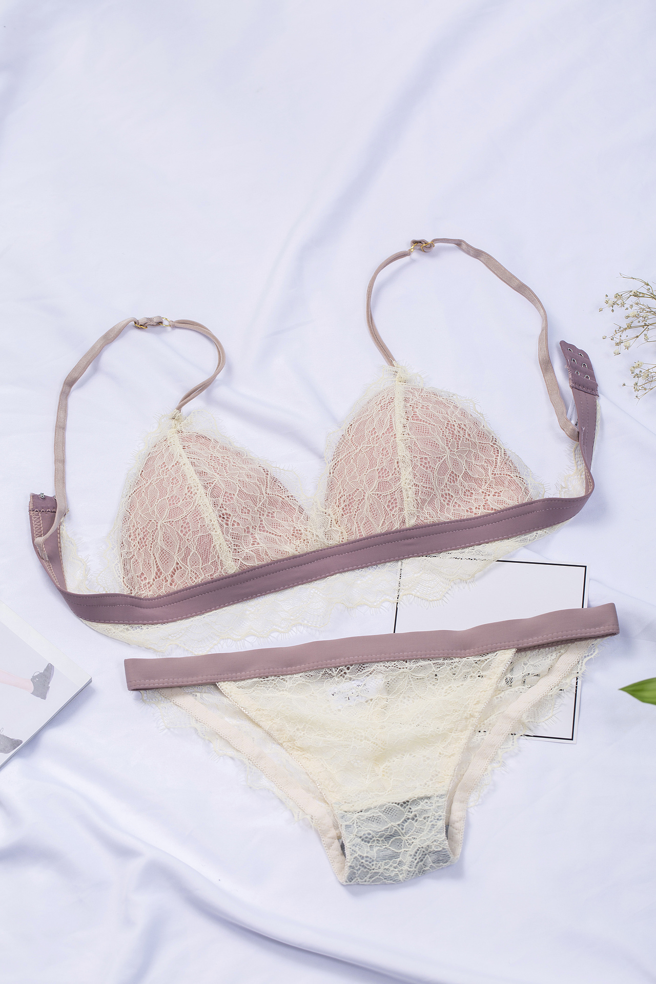 法式性感文胸套装