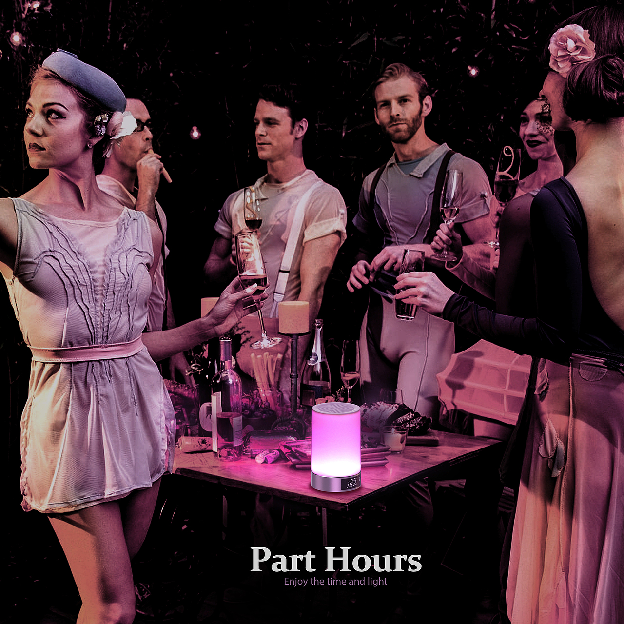 七彩灯光音箱 产品摄影 PS精修图 3D建模渲染 电商美工 亚马逊 天猫 京东