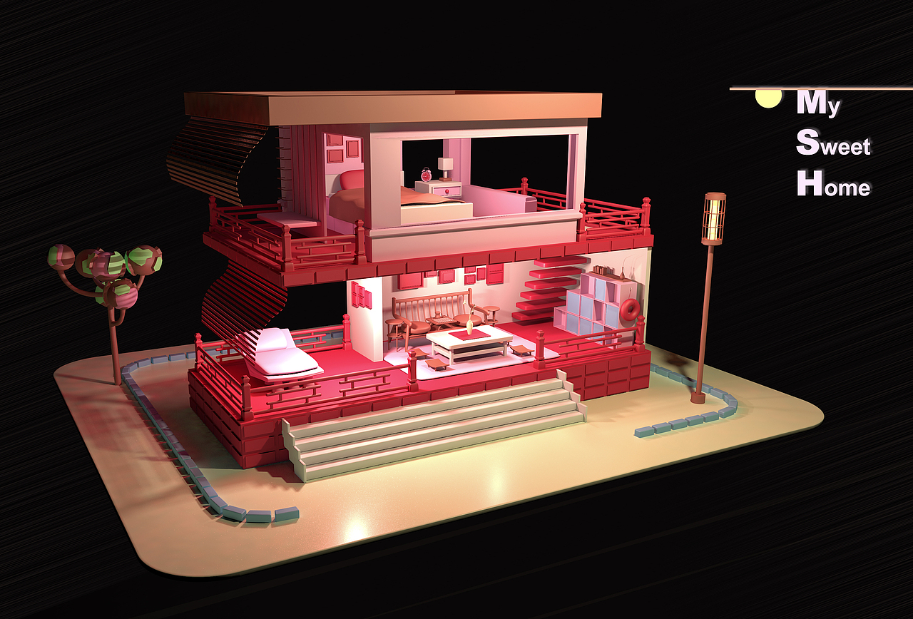 C4D场景（图ZMTMyNjk5OTIw） - 其他三维 - 站酷设计师栗木木宝原创素材 - 站酷ZCOOL