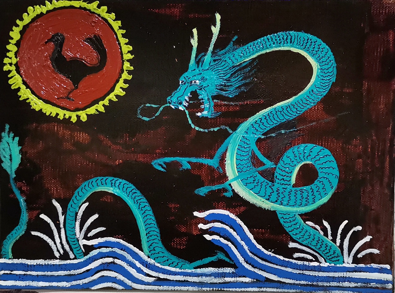 小龙|纯艺术|绘画|画画过客_原创作品-站酷zcool