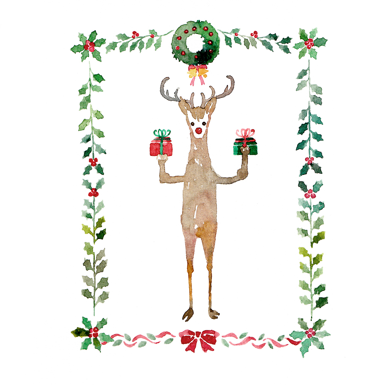 小动物和它们的宝贝植物们（图ZNDUwOTMwNjQ=） - 商业插画 - 站酷设计师梁惠然原创素材 - 站酷ZCOOL