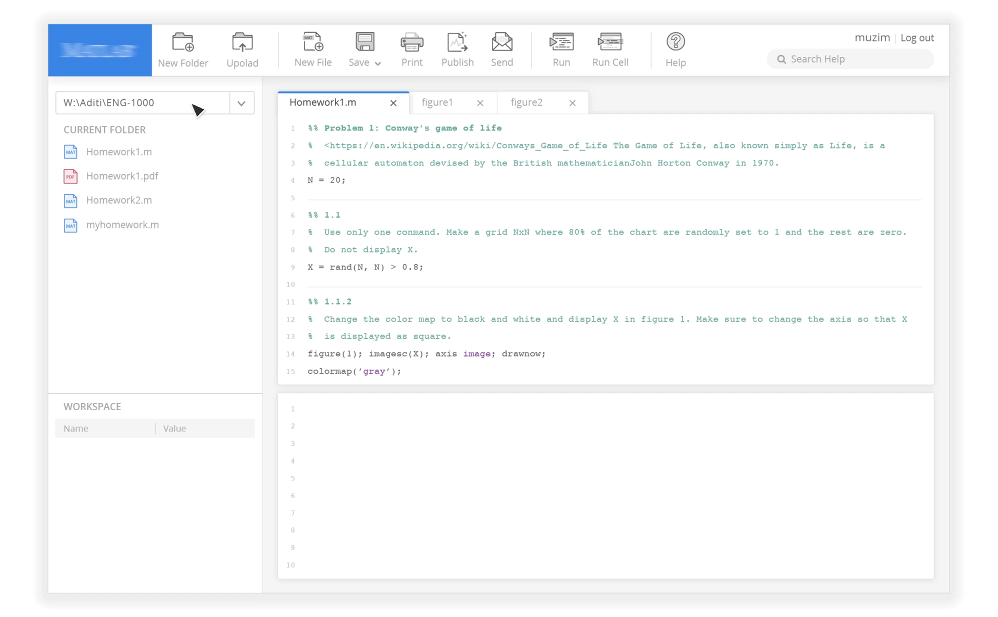 MatLab Online Redesign(图ZMTMzOTA0NzA0) - APP界面 - 站酷设计师MuziMeng原创素材 - 站酷ZCOOL