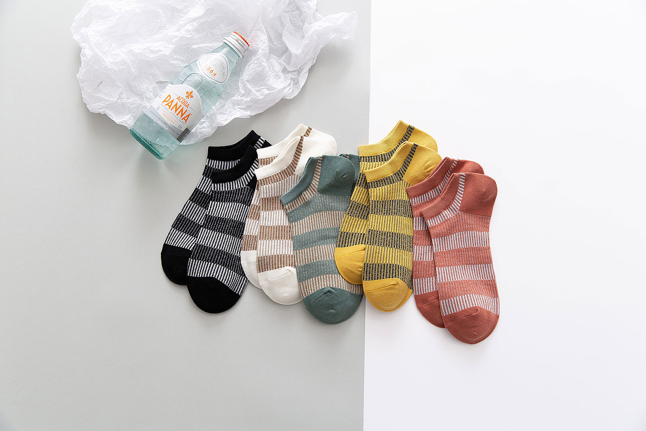 2020春夏女袜短袜船袜休闲日系INS