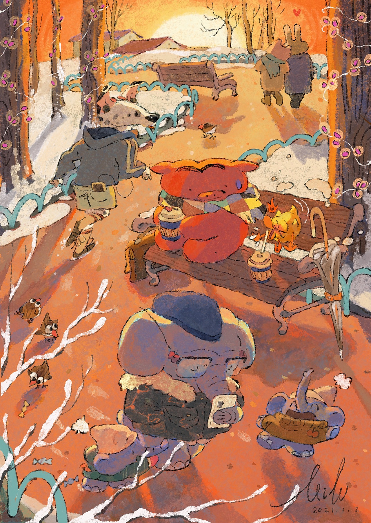 猪猪的花花世界