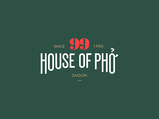 house of pho/ 越南米粉品牌提案
