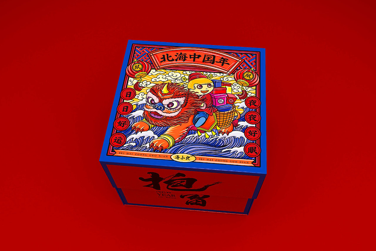 猴子IP国潮包装设计