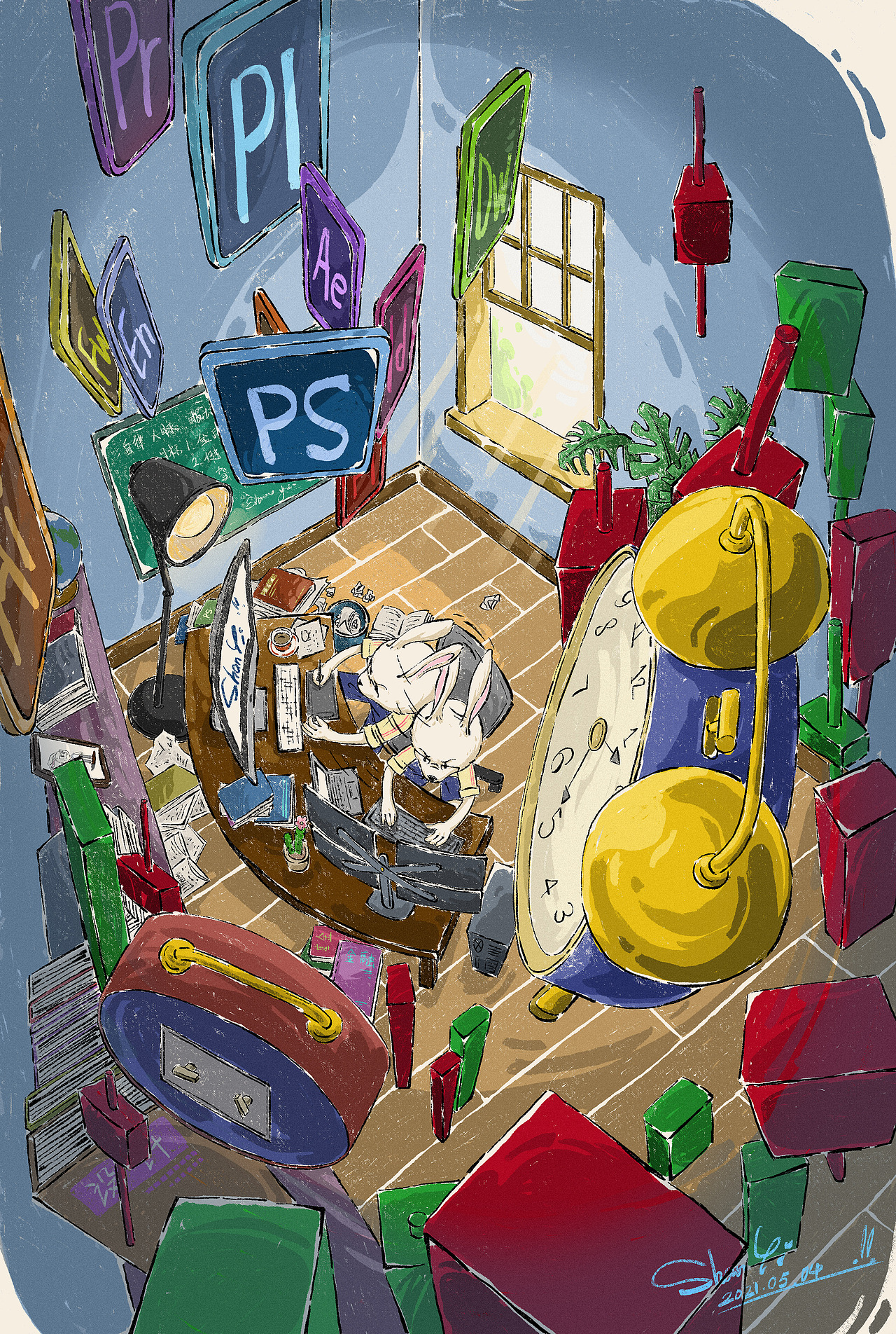 专心致志于金融和设计,不腻烦,不焦躁,自律生活,你的人生就会成功,梦想就会实现。