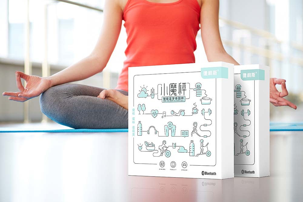 智能蓝牙体脂秤