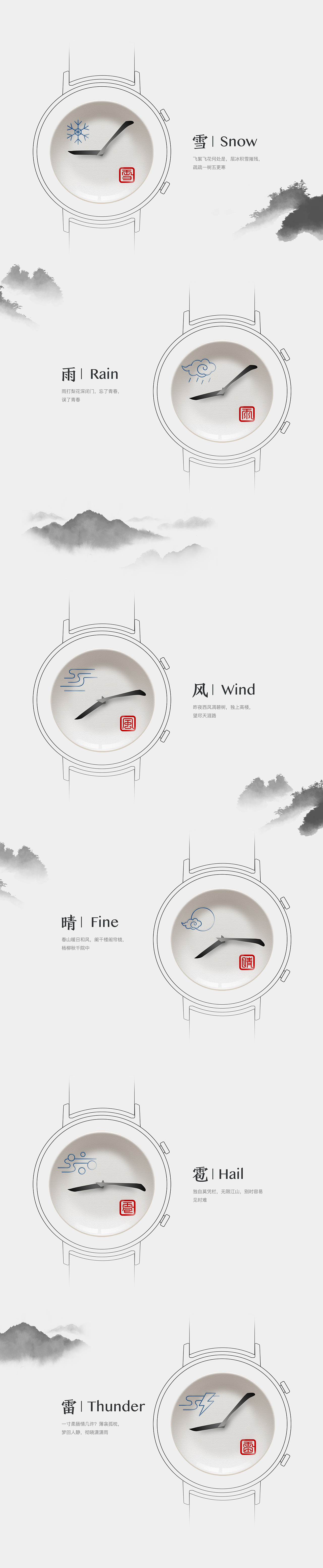 东方时刻—HUAWEI表盘设计