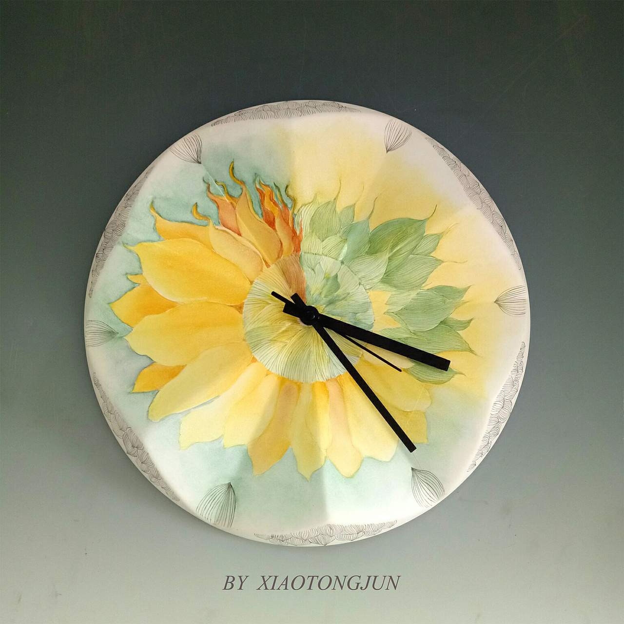釉下彩瓷绘——《盛夏光年》（图ZMTIwMjk1MzU2） - 艺术插画 - 站酷设计师酉木_umu原创素材 - 站酷ZCOOL
