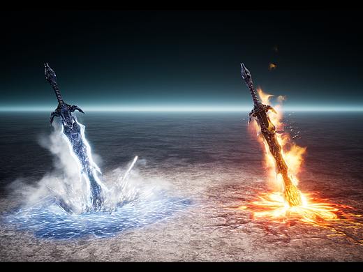 武器附魔_写实（个人主页-ZNDczNjQ2MDg=） - 其他 - 站酷设计师蒜蓉锅包肉原创素材 - 站酷ZCOOL