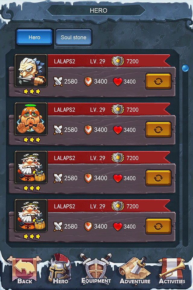 《寒冬之夜》游戏UI界面设计